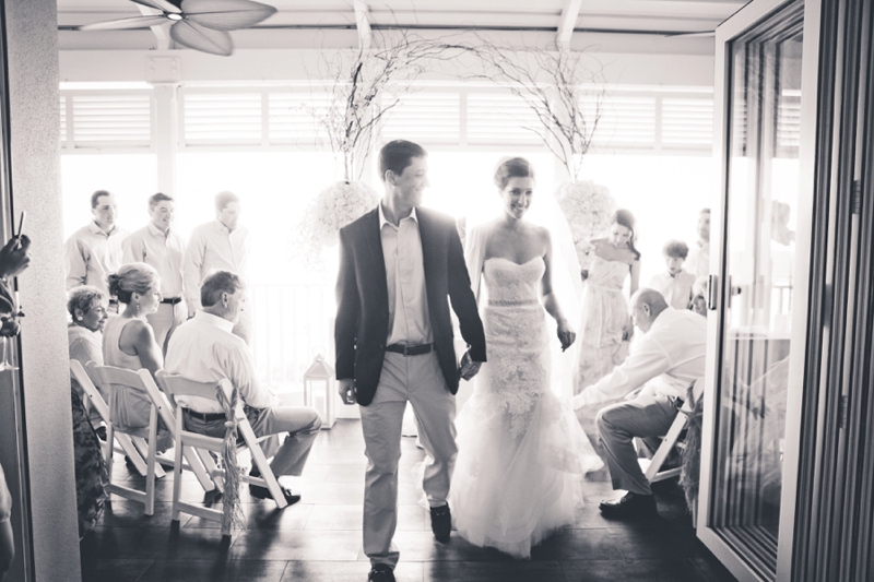 Beach Inspired Florida Destination Wedding via TheELD.com