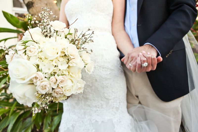 Beach Inspired Florida Destination Wedding via TheELD.com