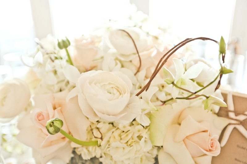 Beach Inspired Florida Destination Wedding via TheELD.com