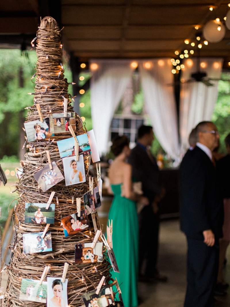 Rustic Peach & Blue North Carolina Wedding via TheELD.com