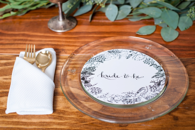 Chic & Whimsical Bridal Shower Inspiration via TheELD.com