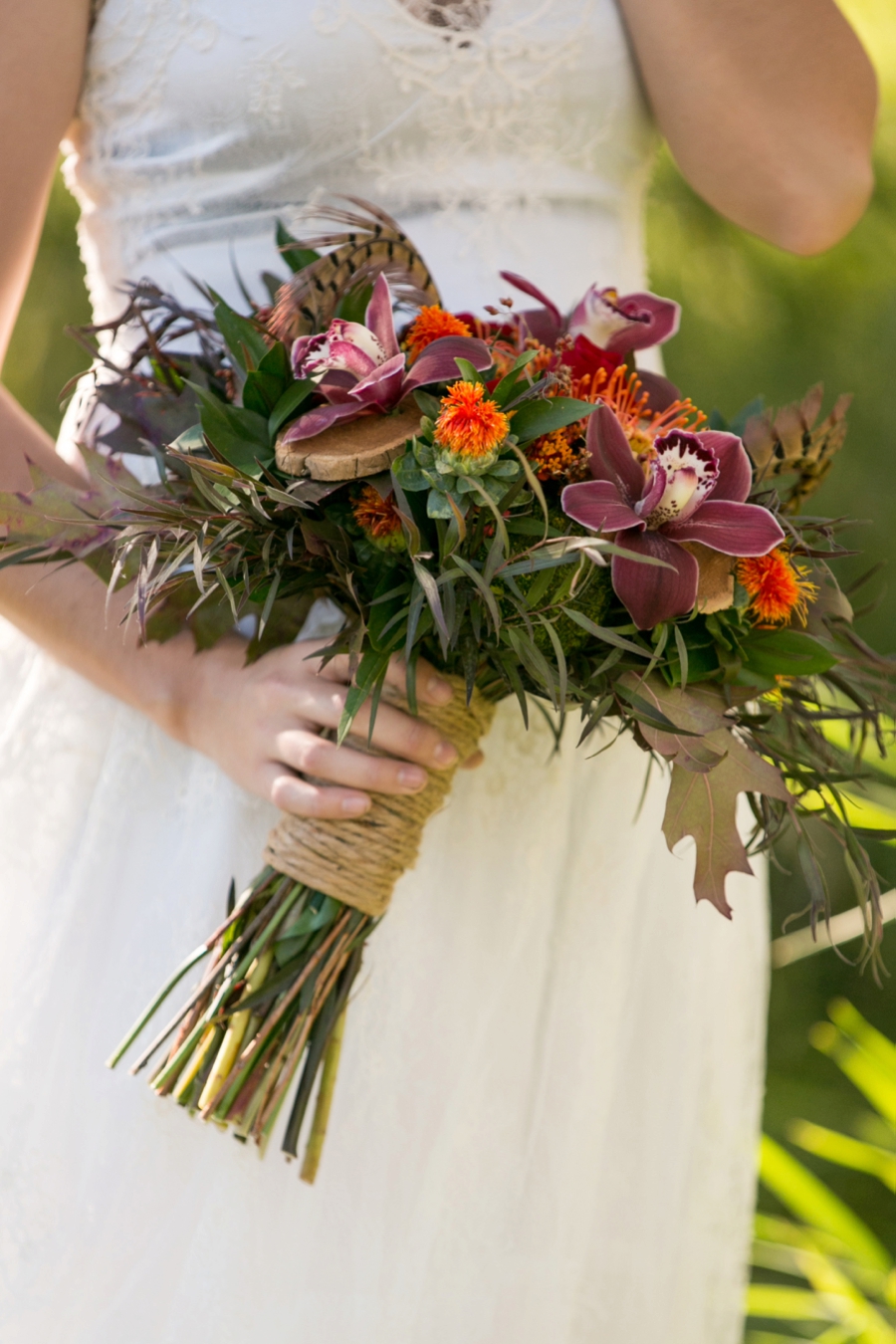 Rustic Elegant Blush and Red Wedding Ideas via TheELD.com