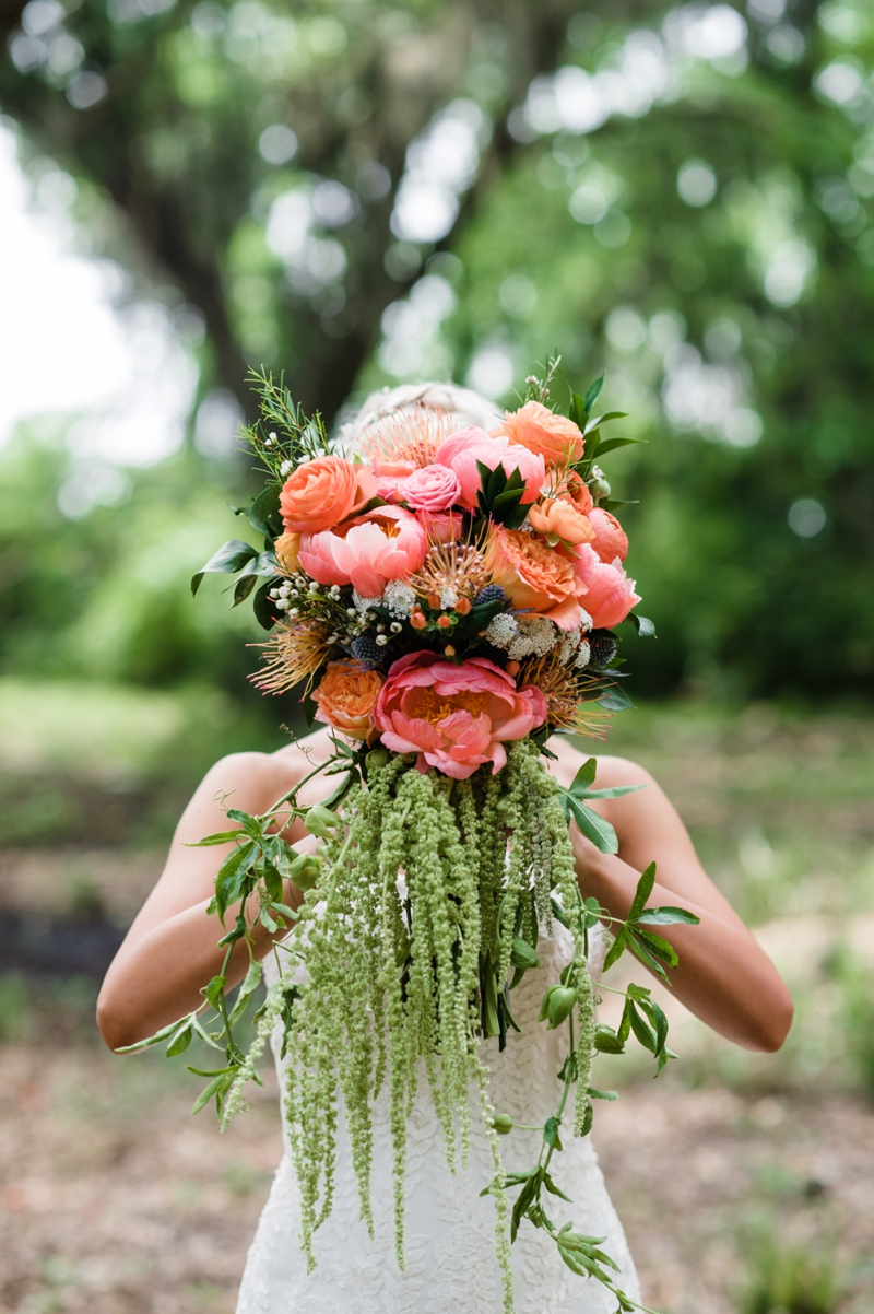 A Boho Chic Santa Rosa Beach Wedding via TheELD.com