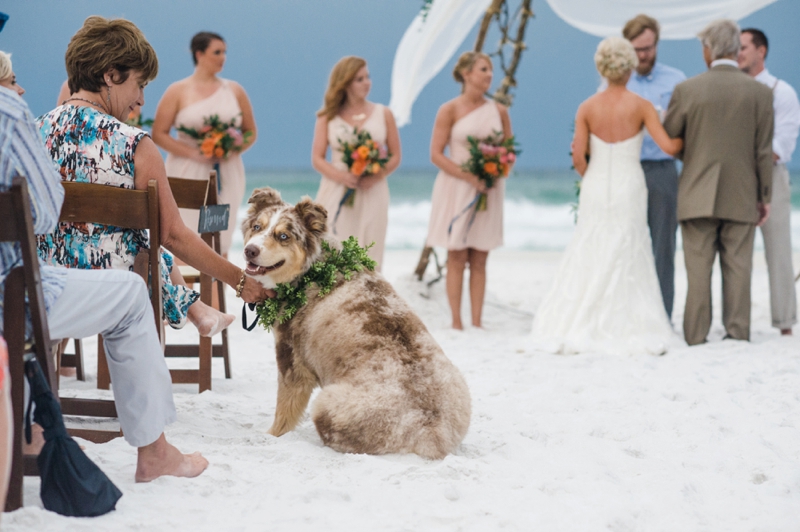 A Boho Chic Santa Rosa Beach Wedding via TheELD.com