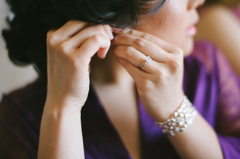 Classic Pink & Plum Seattle Wedding via TheELD.com