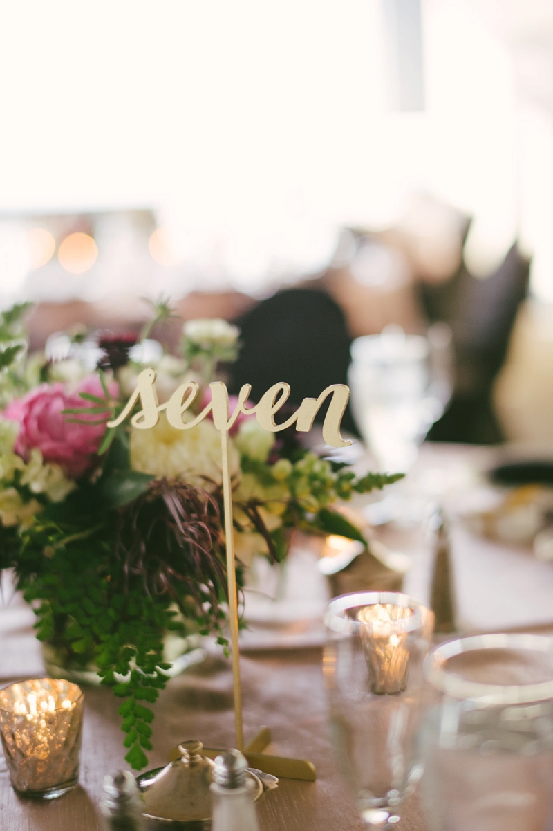 Classic Pink & Plum Seattle Wedding via TheELD.com