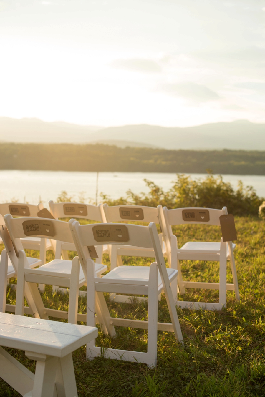 An Eclectic Navy & Orange New York Wedding via TheELD.com