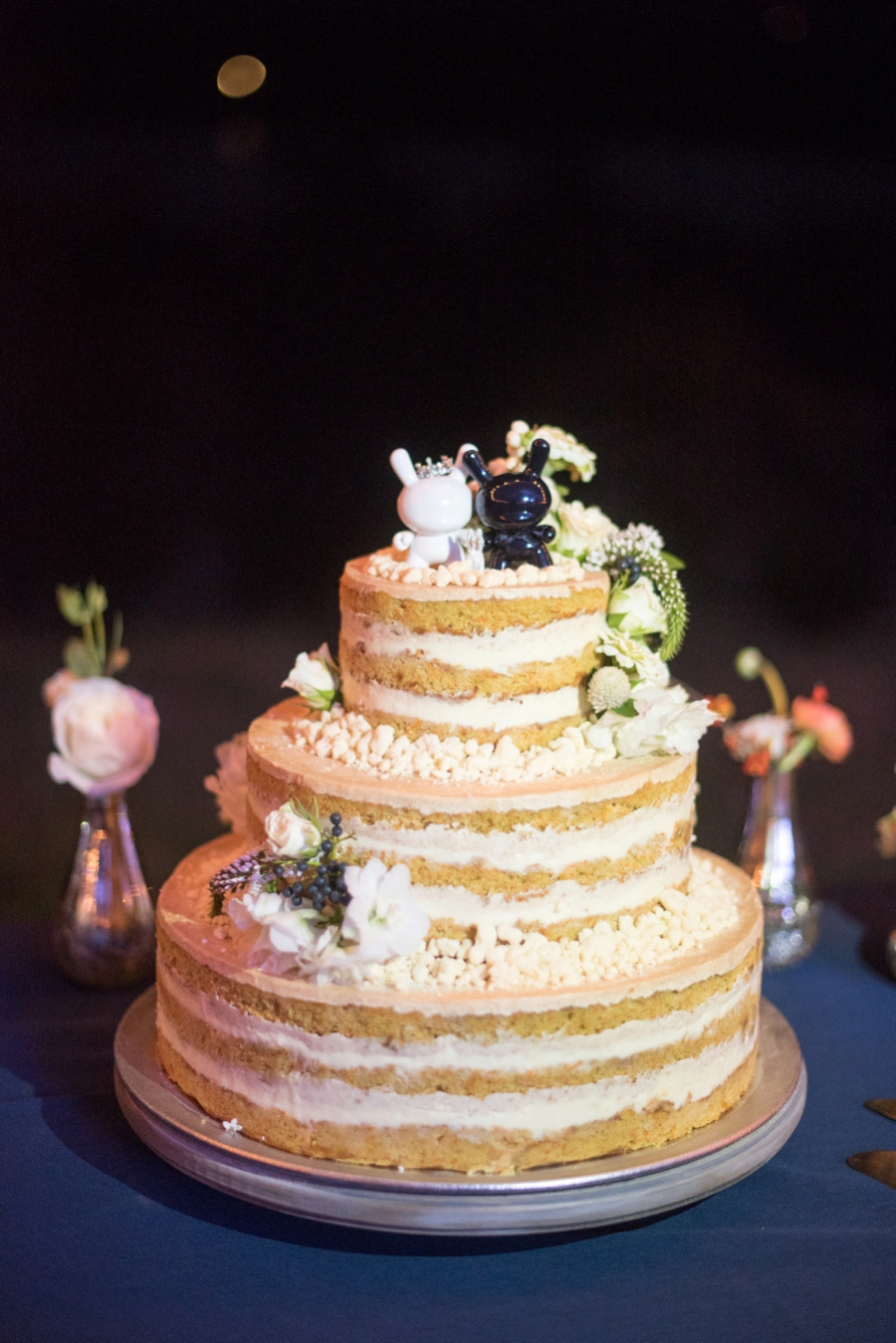 An Eclectic Navy & Orange New York Wedding via TheELD.com