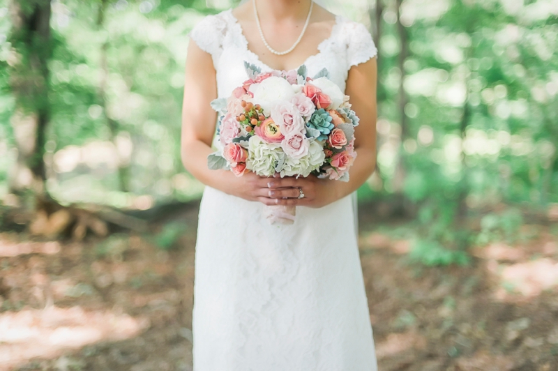 Blush & Mint Southern Inspired Wedding via TheELD.com