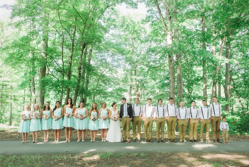 Blush & Mint Southern Inspired Wedding via TheELD.com