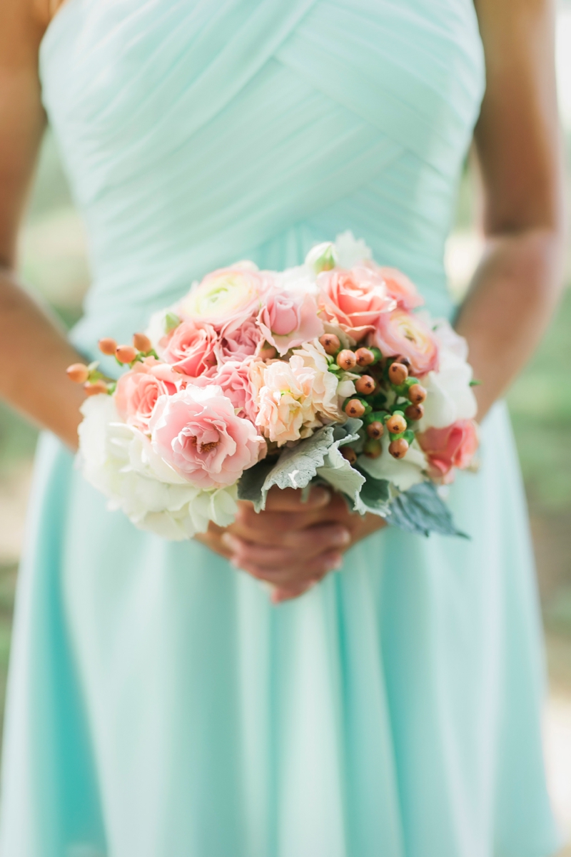 Blush & Mint Southern Inspired Wedding via TheELD.com