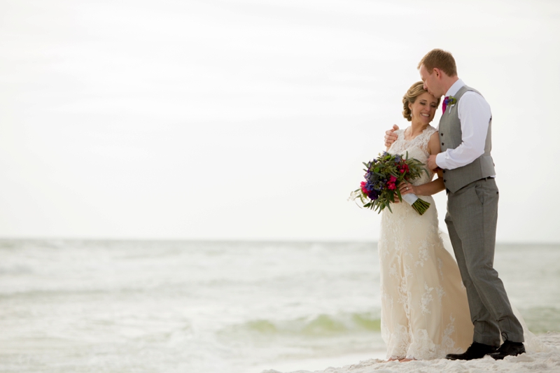 Colorful Florida Destination Wedding via TheELD.com