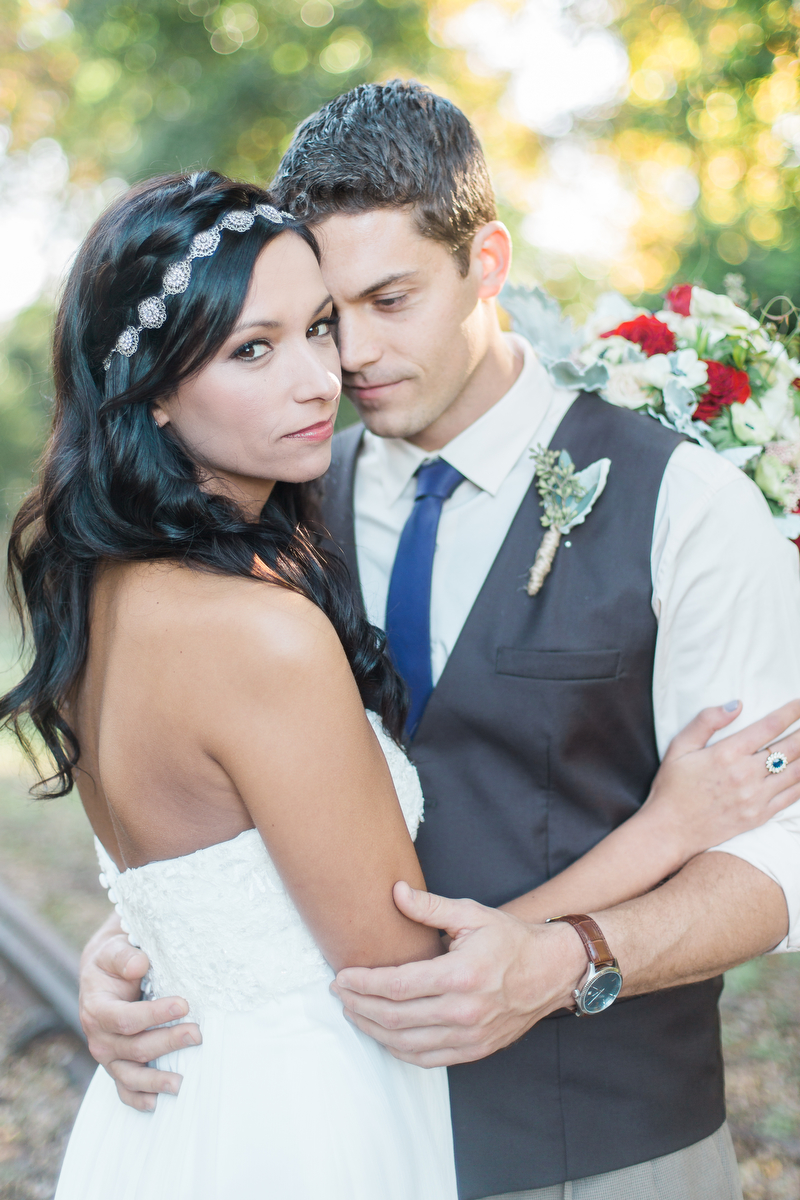 Boho Eclectic Jewel Toned Wedding via TheELD.com