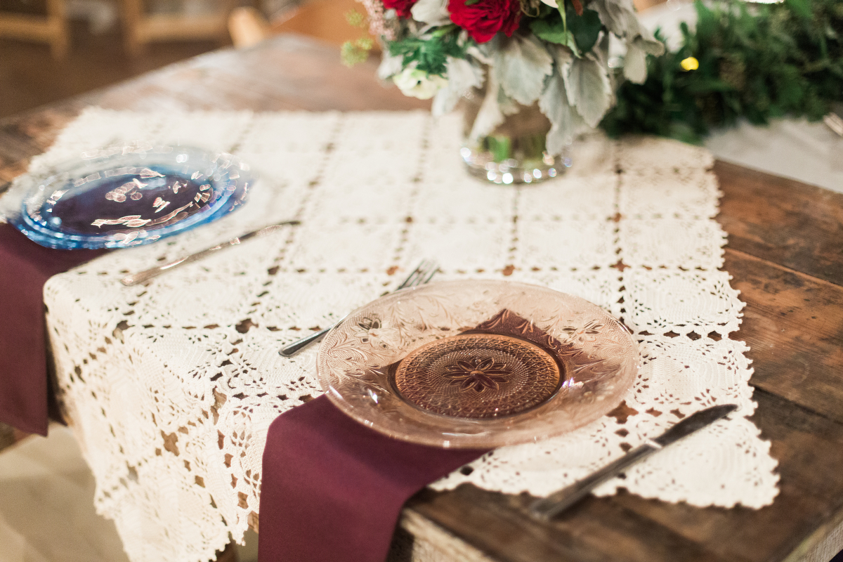 Boho Eclectic Jewel Toned Wedding via TheELD.com