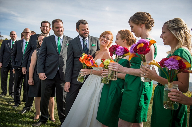 Rustic & Bright Upstate New York Wedding via TheELD.com