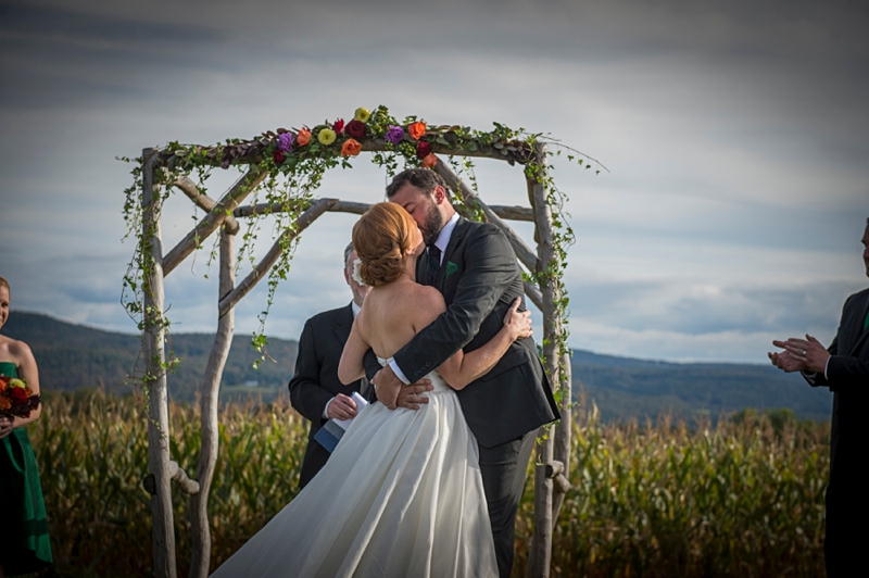 Rustic & Bright Upstate New York Wedding via TheELD.com