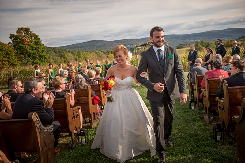 Rustic & Bright Upstate New York Wedding via TheELD.com