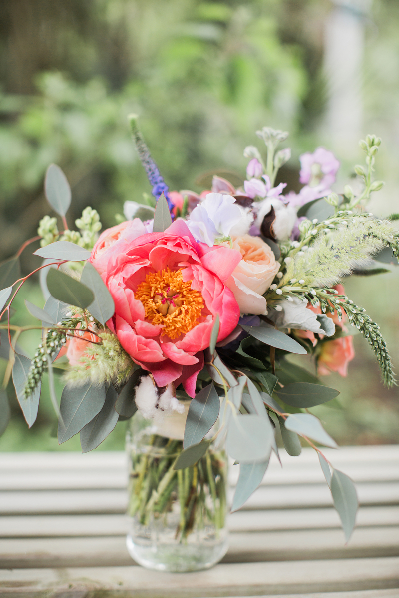 Colorful Rustic Boho Amelia Island Wedding via TheELD.com