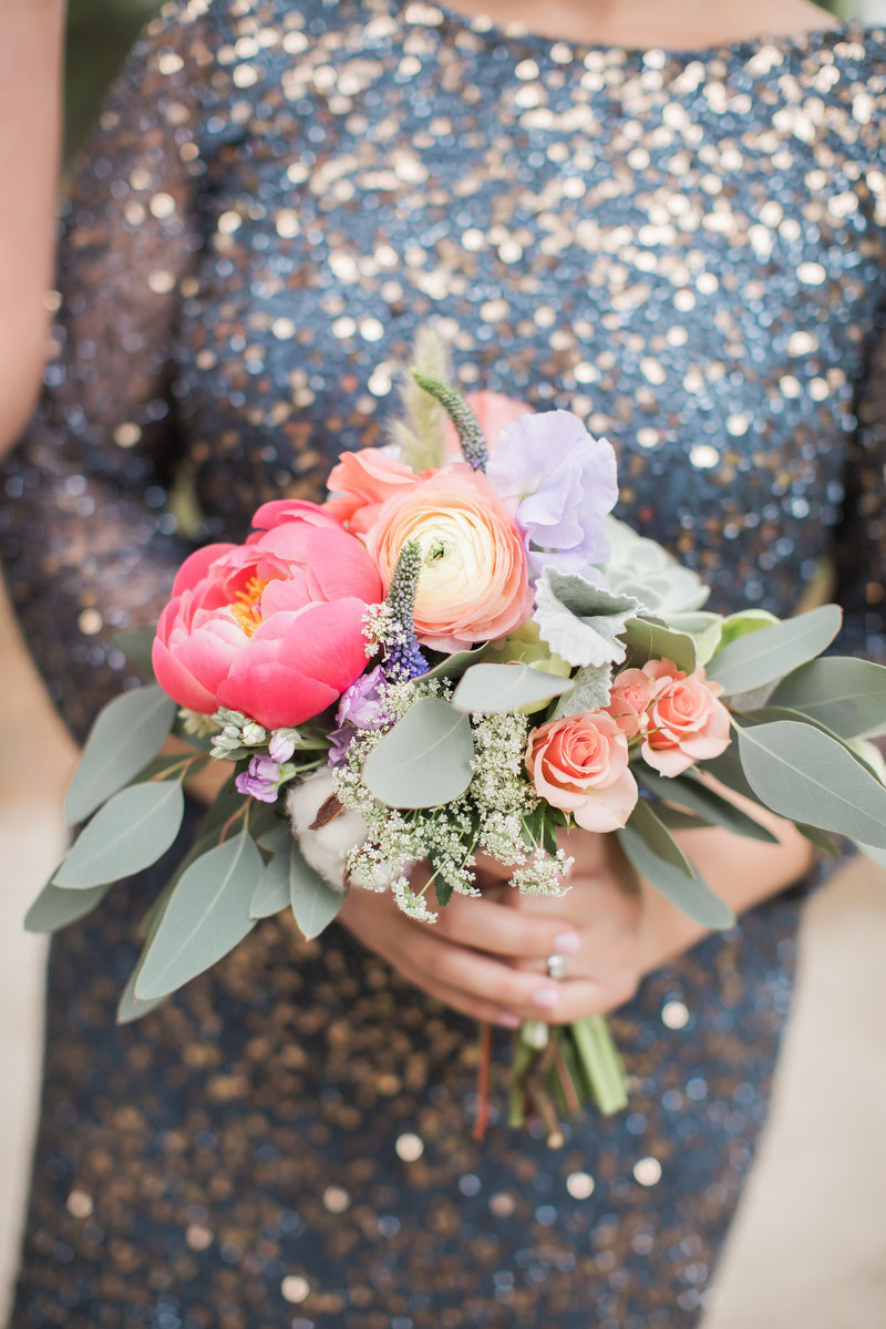 Colorful Rustic Boho Amelia Island Wedding via TheELD.com