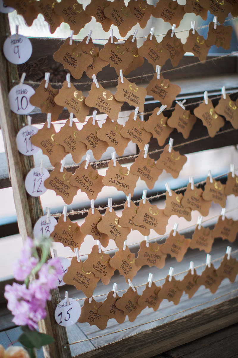 Colorful Rustic Boho Amelia Island Wedding via TheELD.com