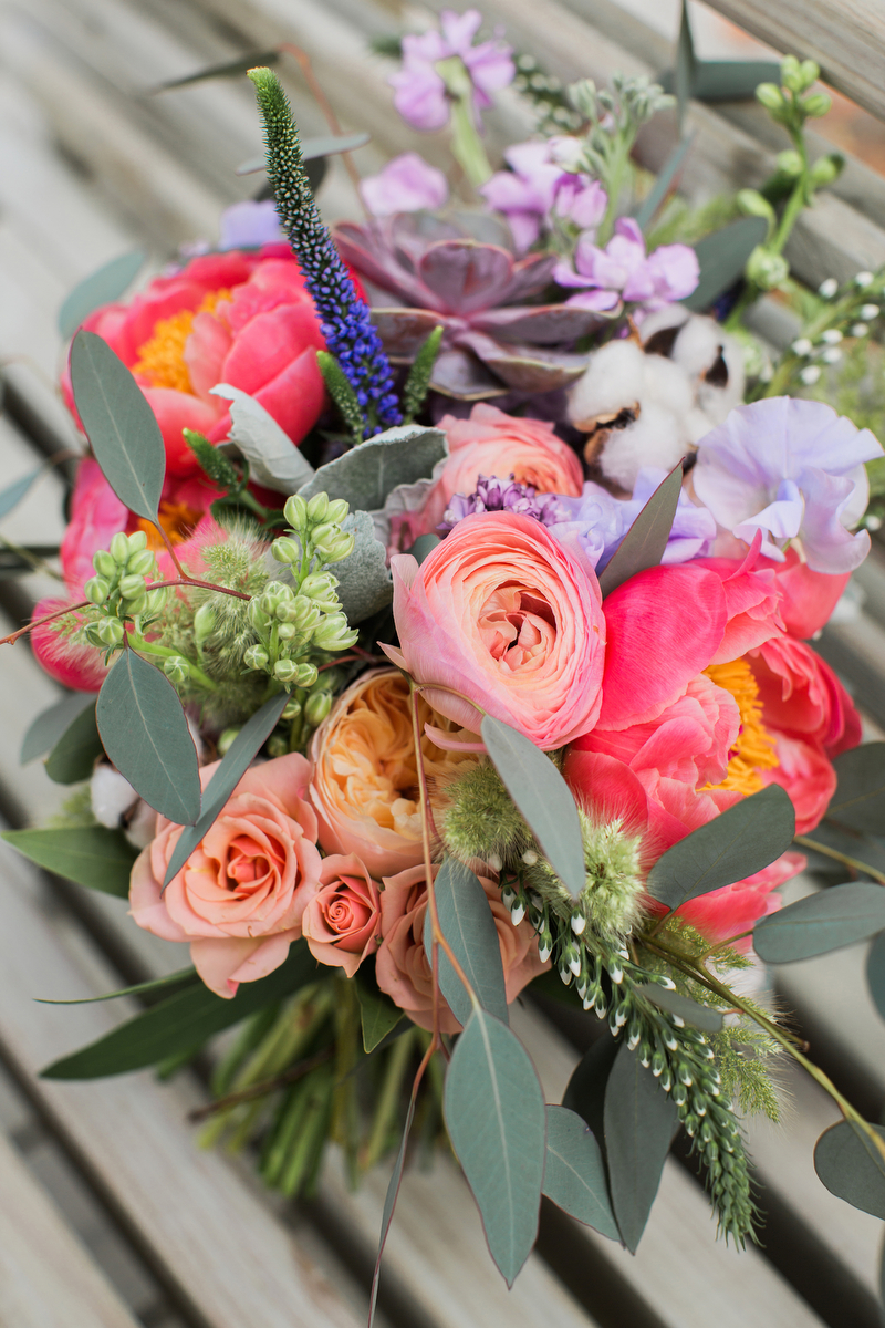 Colorful Rustic Boho Amelia Island Wedding via TheELD.com