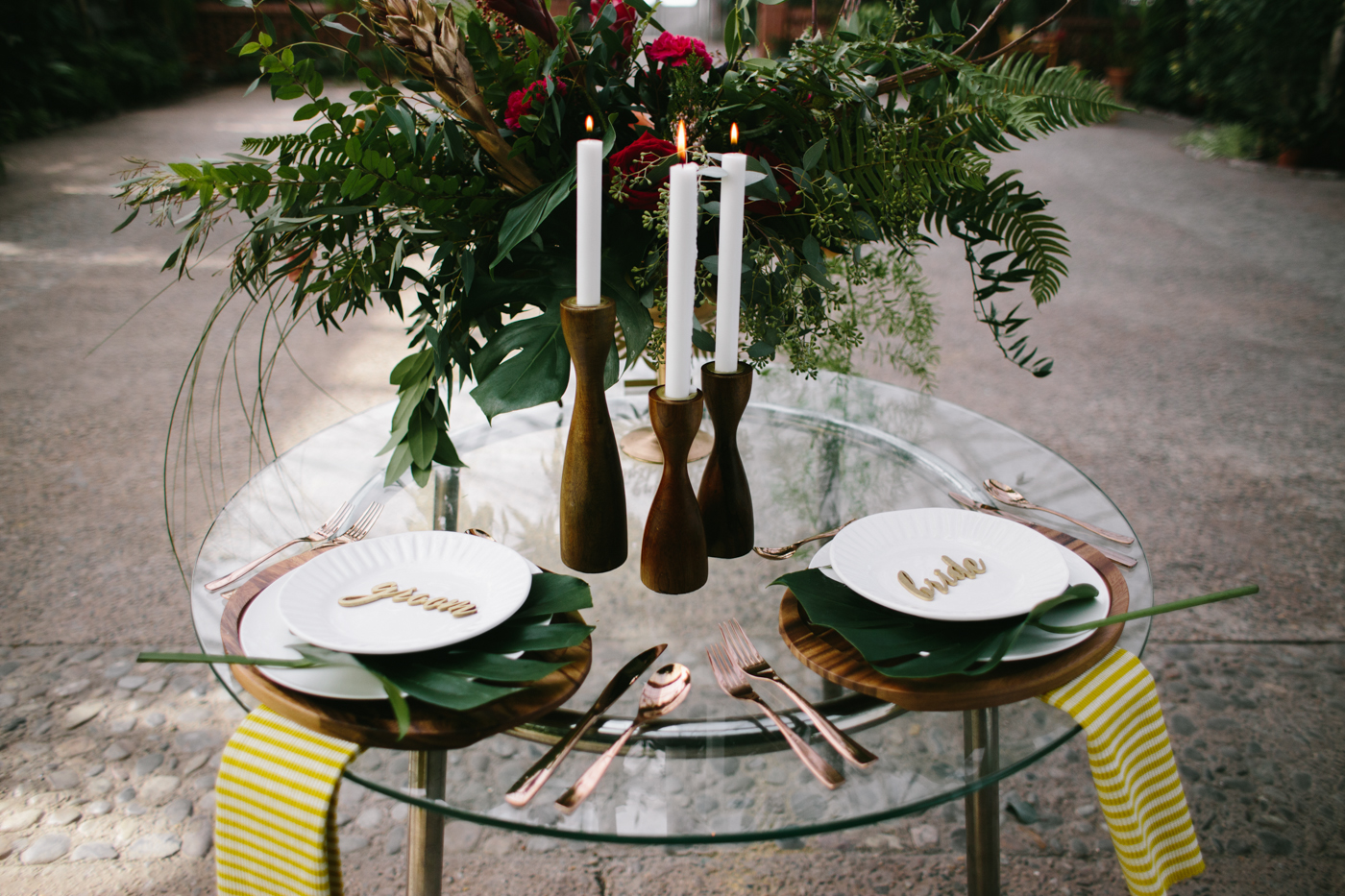 Boho & Tropical Inspired Wedding Ideas via TheELD.com