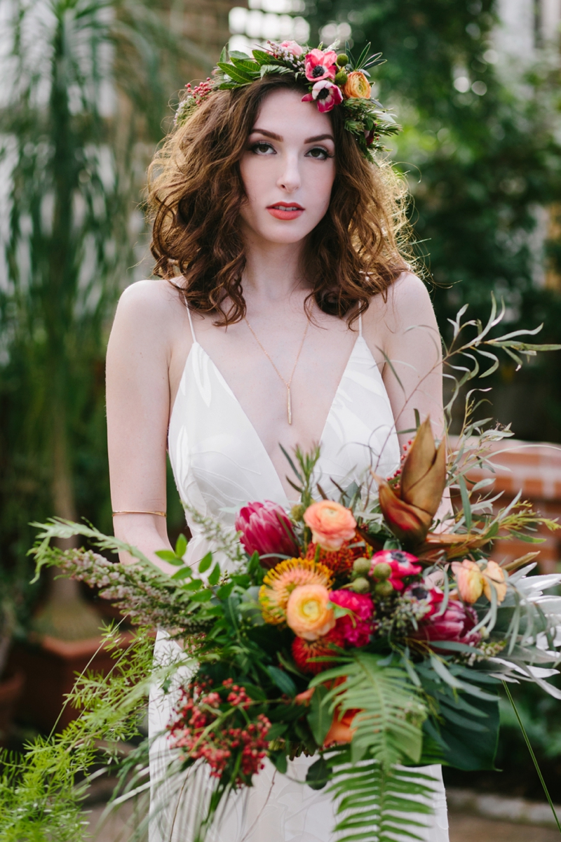 Boho & Tropical Inspired Wedding Ideas via TheELD.com