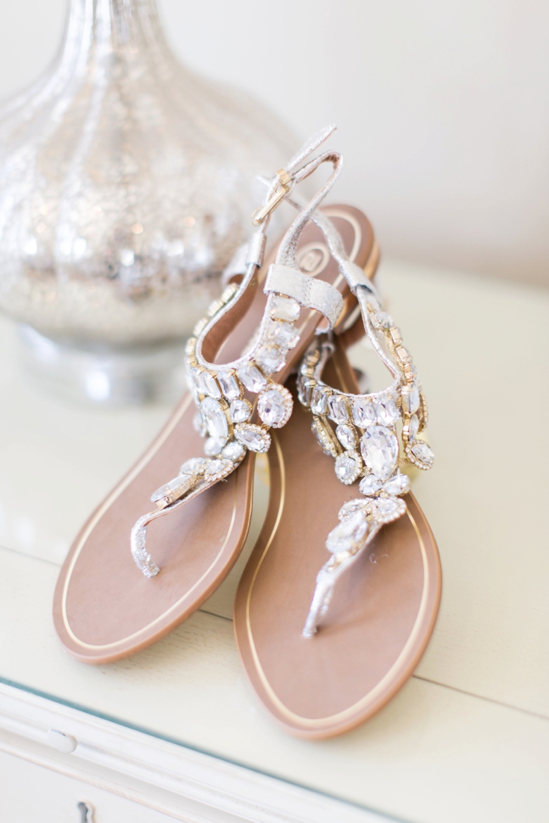 Pink & Gray Outer Banks Destination Wedding via TheELD.com