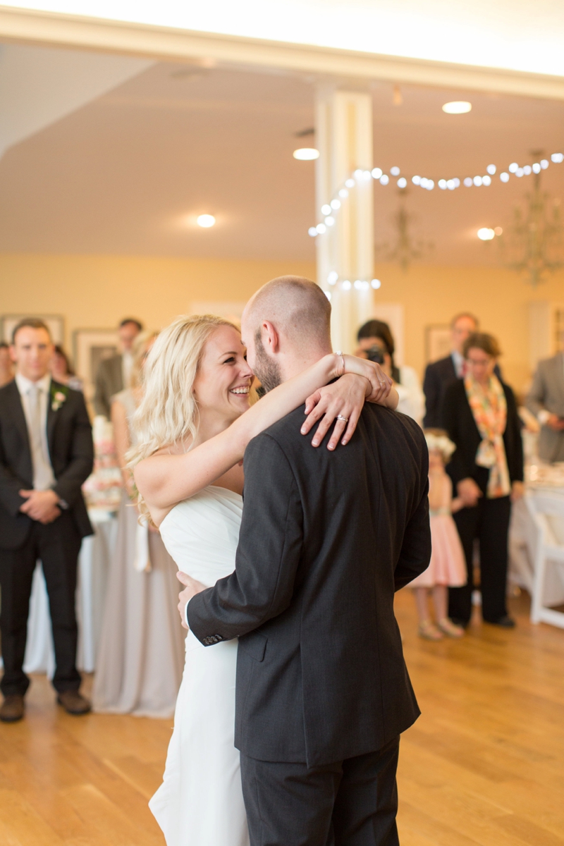 Pink & Gray Outer Banks Destination Wedding via TheELD.com