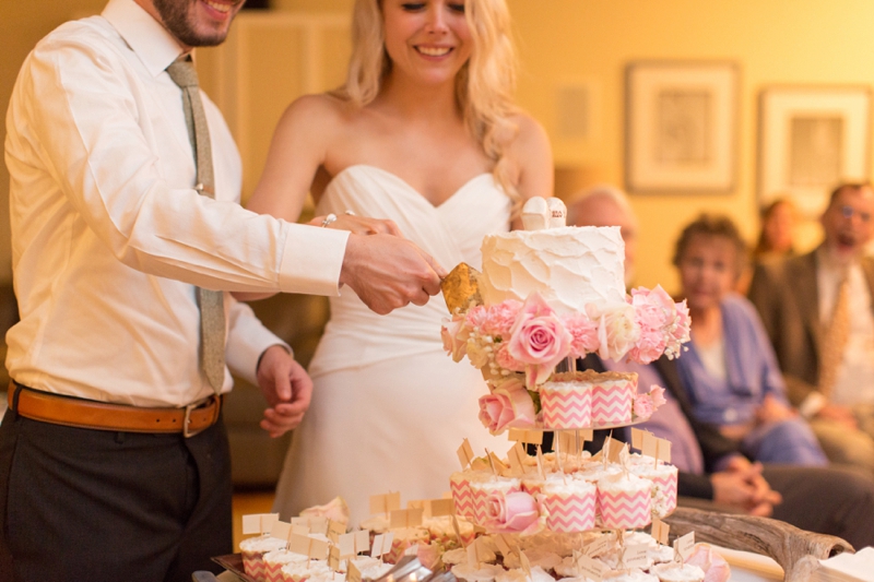 Pink & Gray Outer Banks Destination Wedding via TheELD.com