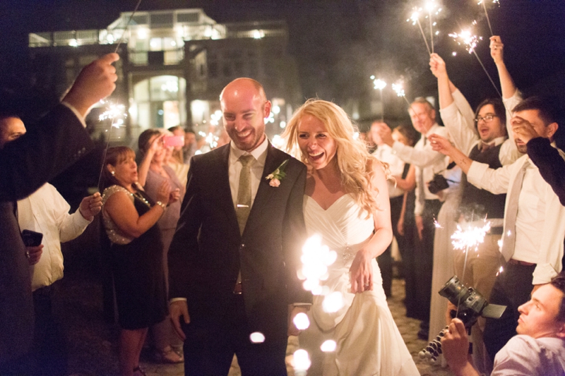 Pink & Gray Outer Banks Destination Wedding via TheELD.com