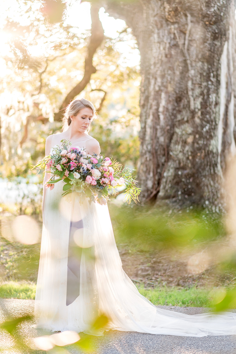 Pink & Purple Southern Glam Wedding Ideas via TheELD.com