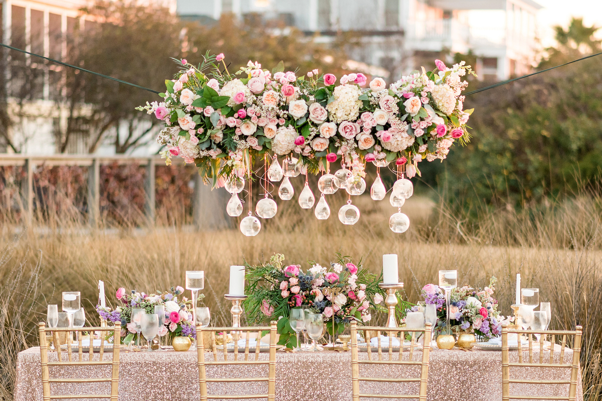 Pink & Purple Southern Glam Wedding Ideas via TheELD.com