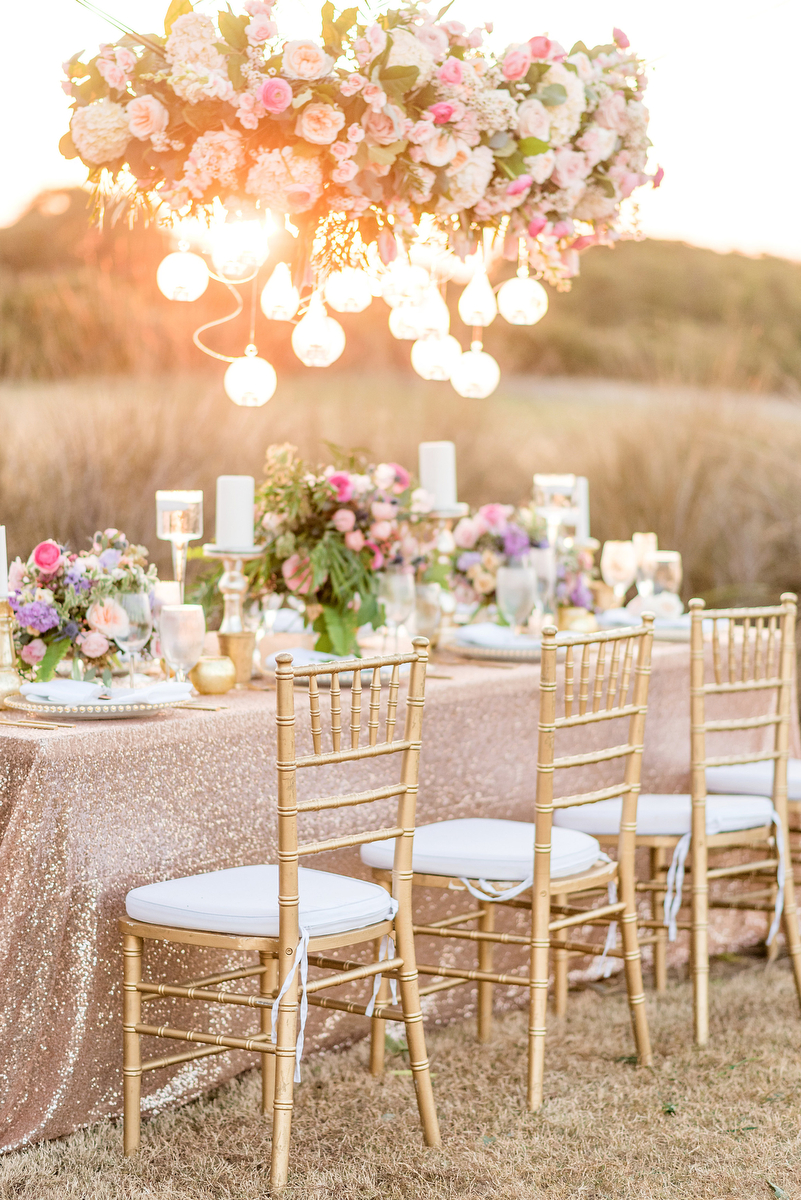 Pink & Purple Southern Glam Wedding Ideas via TheELD.com