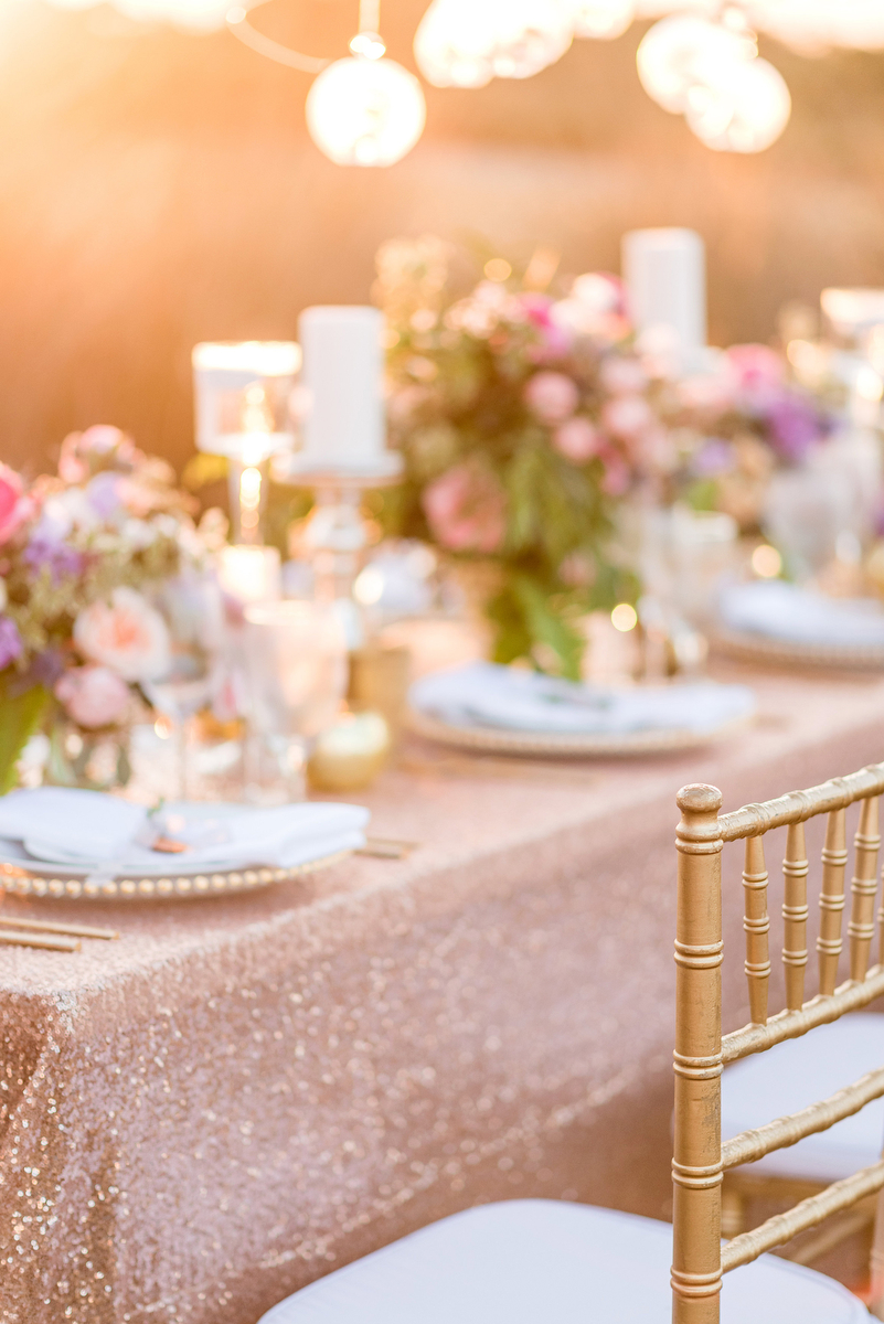 Pink & Purple Southern Glam Wedding Ideas via TheELD.com