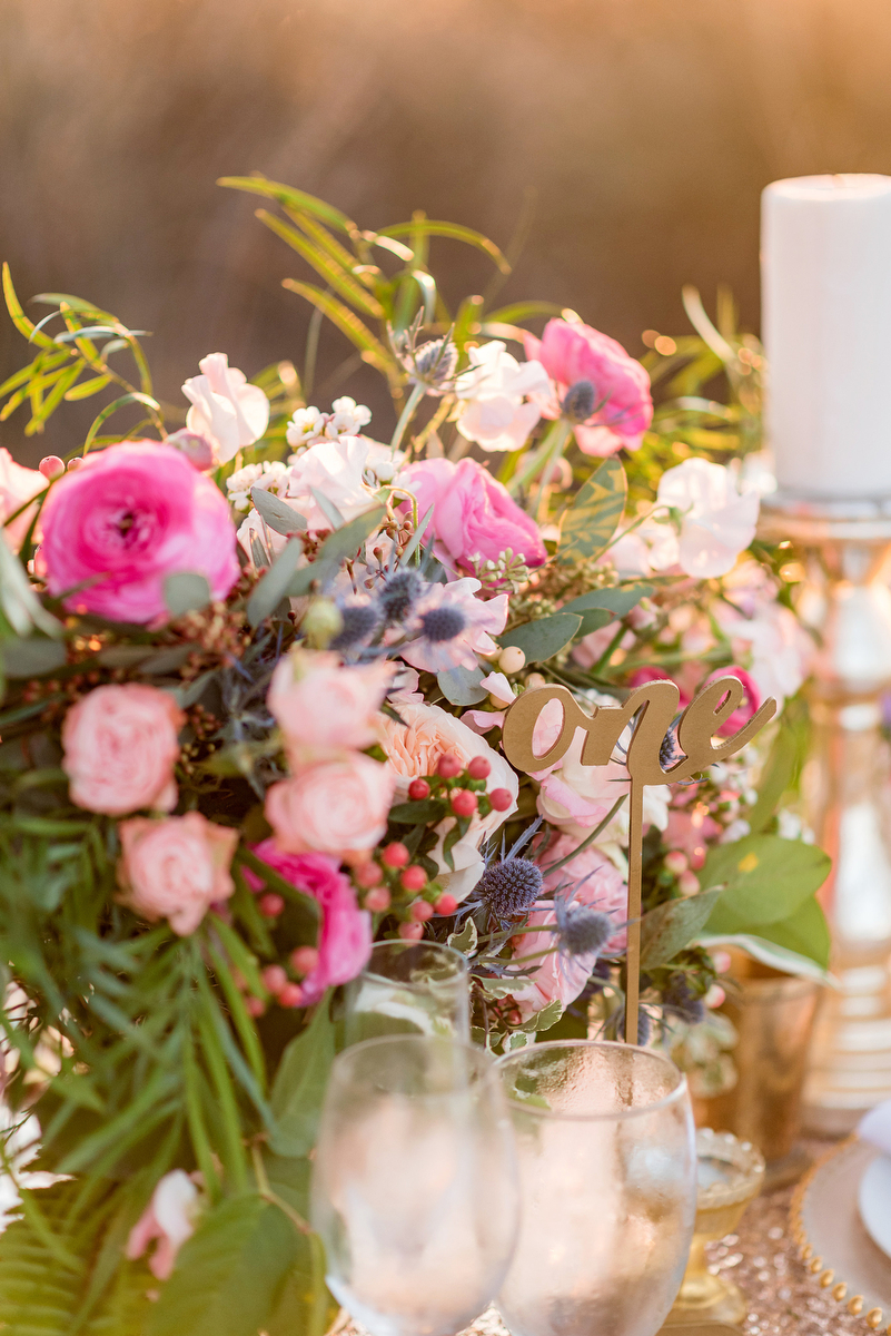 Pink & Purple Southern Glam Wedding Ideas via TheELD.com