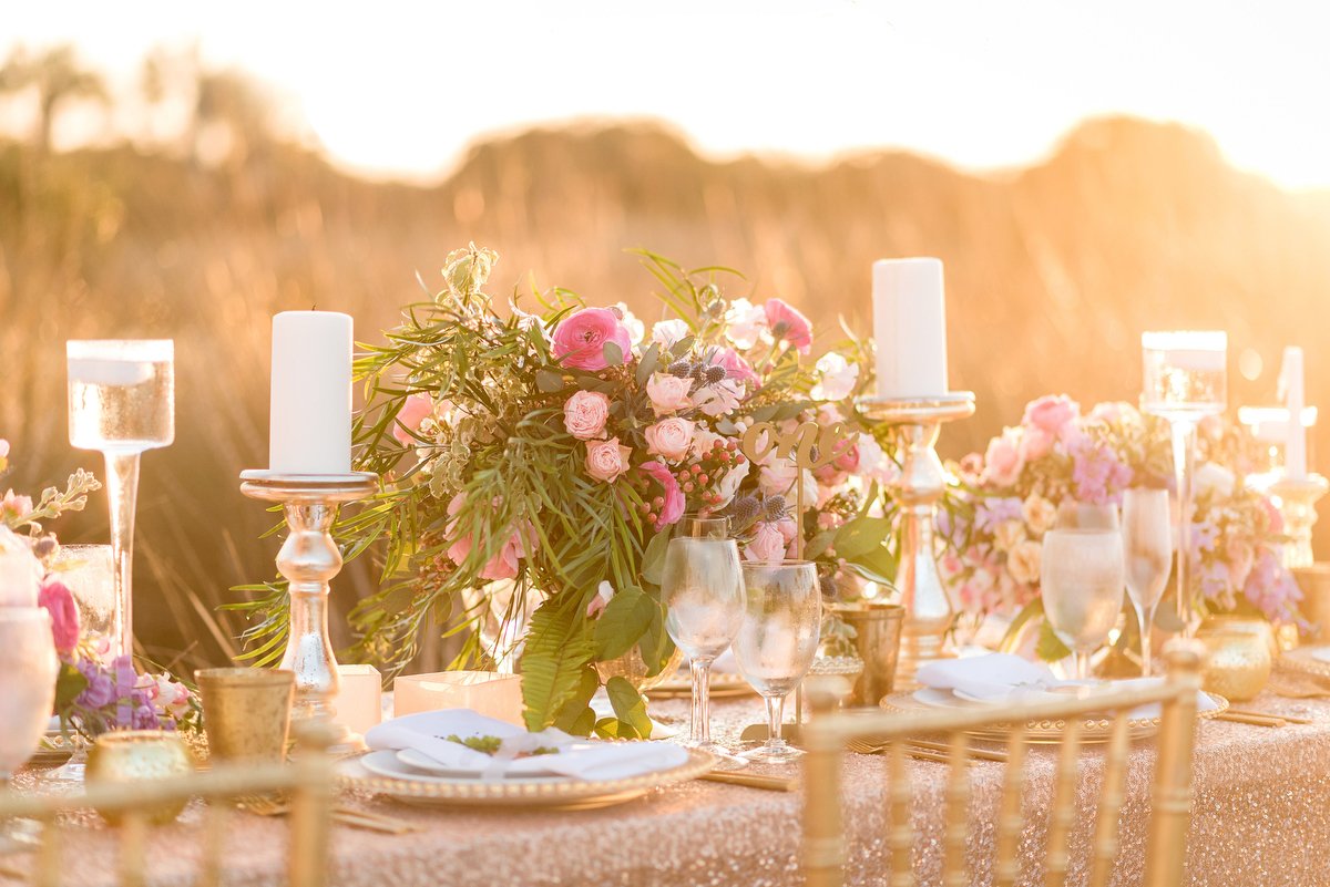 Pink & Purple Southern Glam Wedding Ideas via TheELD.com