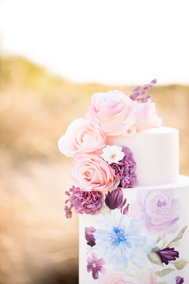 Pink & Purple Southern Glam Wedding Ideas via TheELD.com