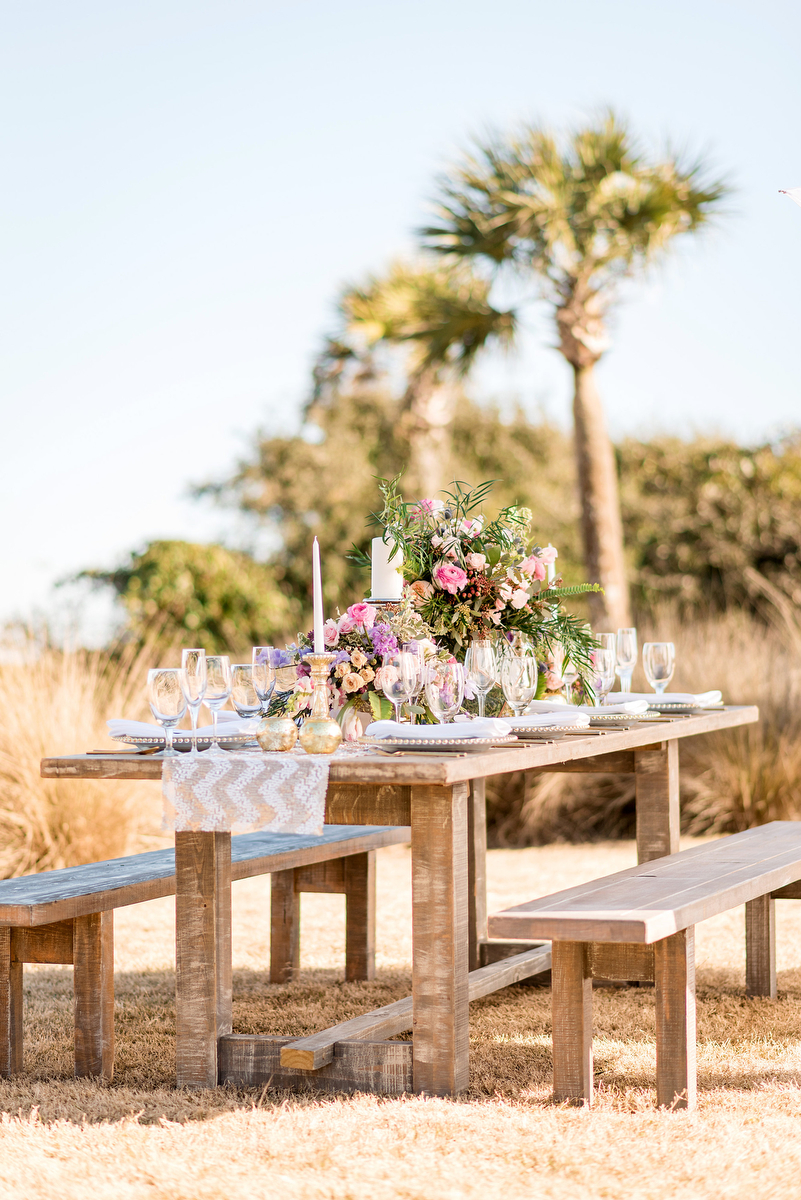 Pink & Purple Southern Glam Wedding Ideas via TheELD.com