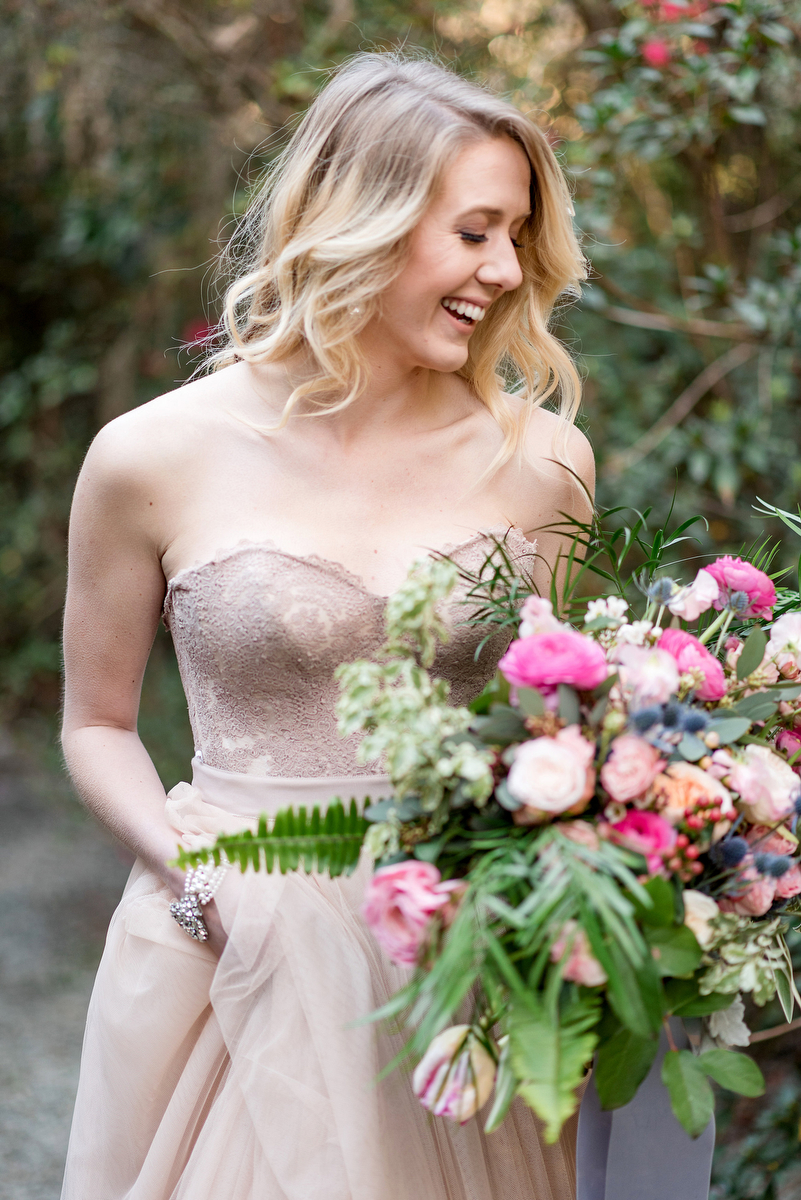 Pink & Purple Southern Glam Wedding Ideas via TheELD.com