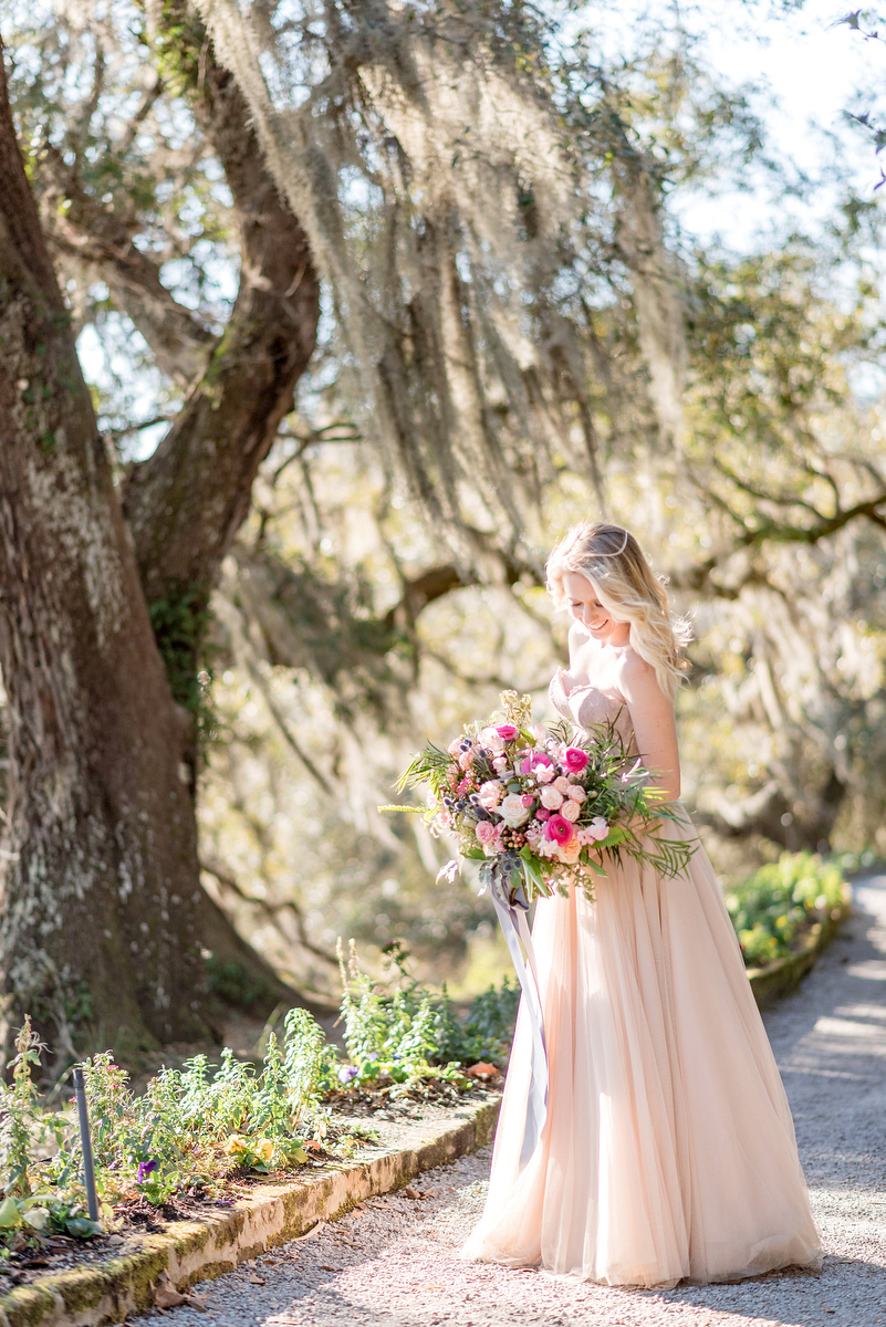 Pink & Purple Southern Glam Wedding Ideas via TheELD.com