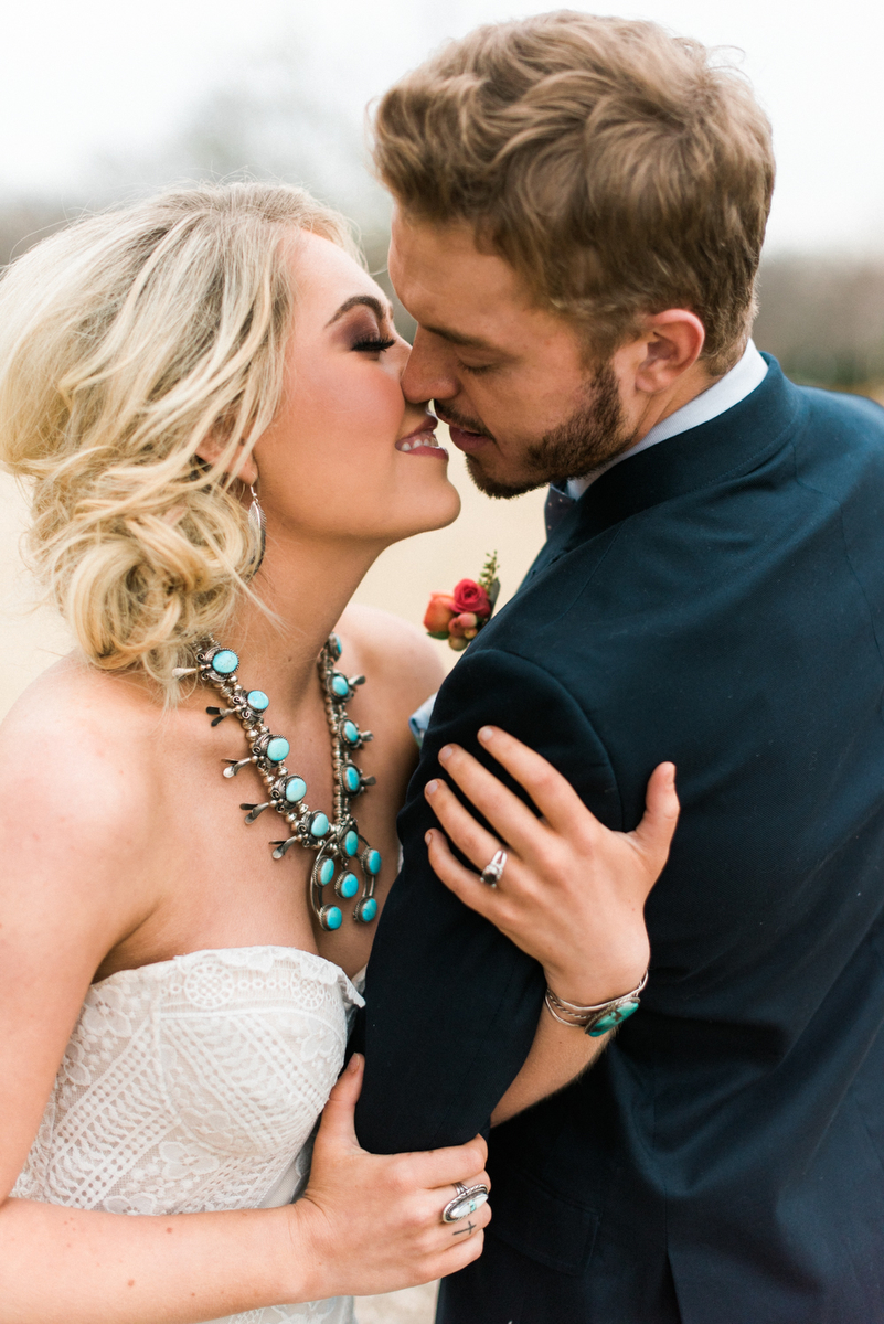 Romantic Arizona Inspired Wedding Ideas via TheELD.com