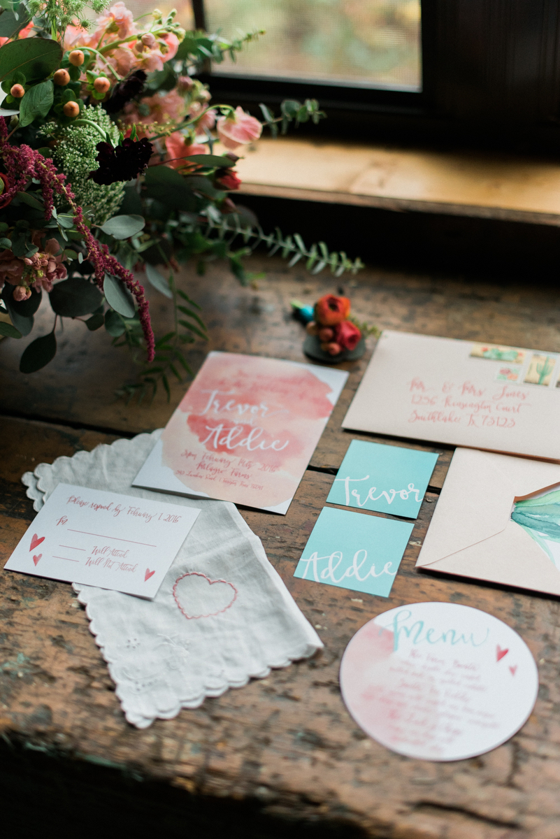 Romantic Arizona Inspired Wedding Ideas via TheELD.com