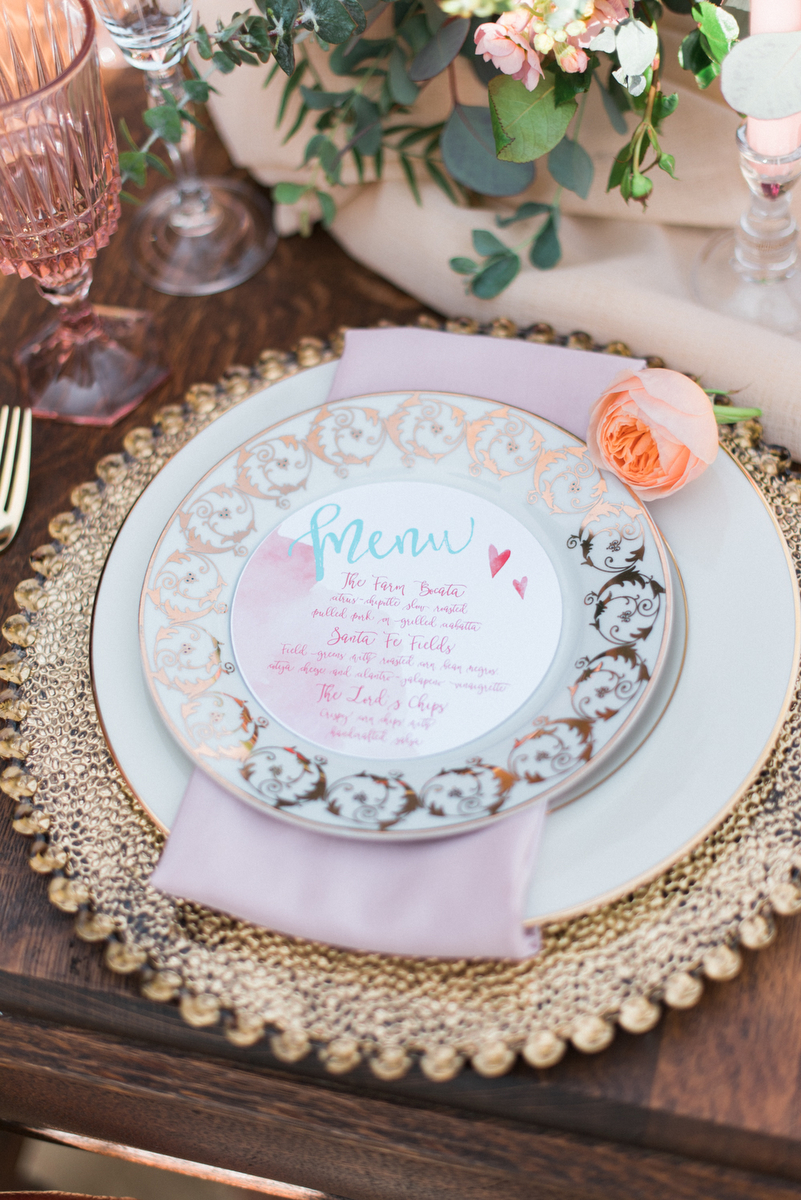 Romantic Arizona Inspired Wedding Ideas via TheELD.com