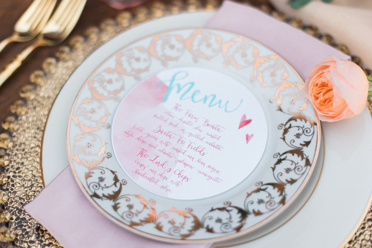 Romantic Arizona Inspired Wedding Ideas via TheELD.com