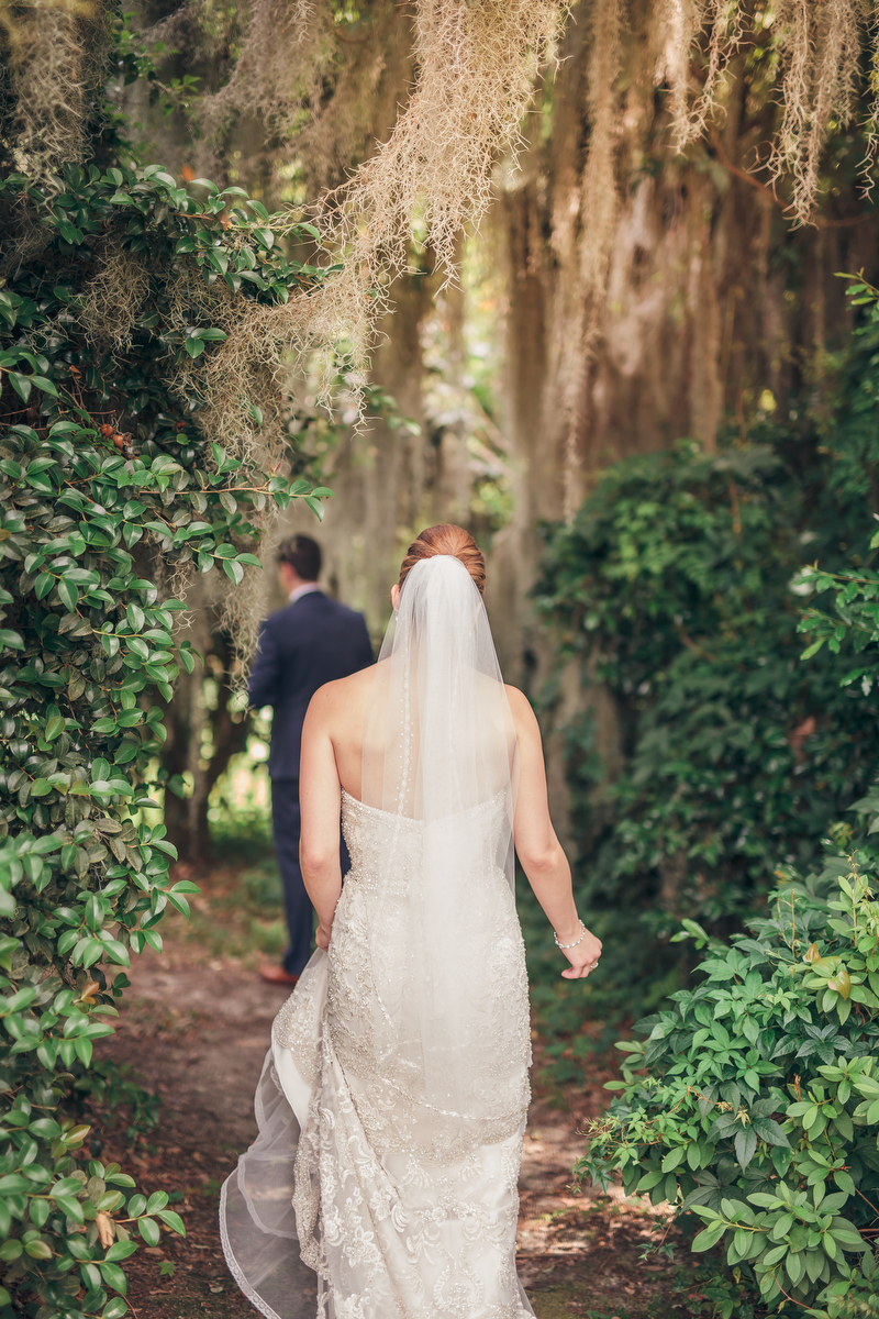 Rustic Romantic Navy and Blush Wedding via TheELD.com