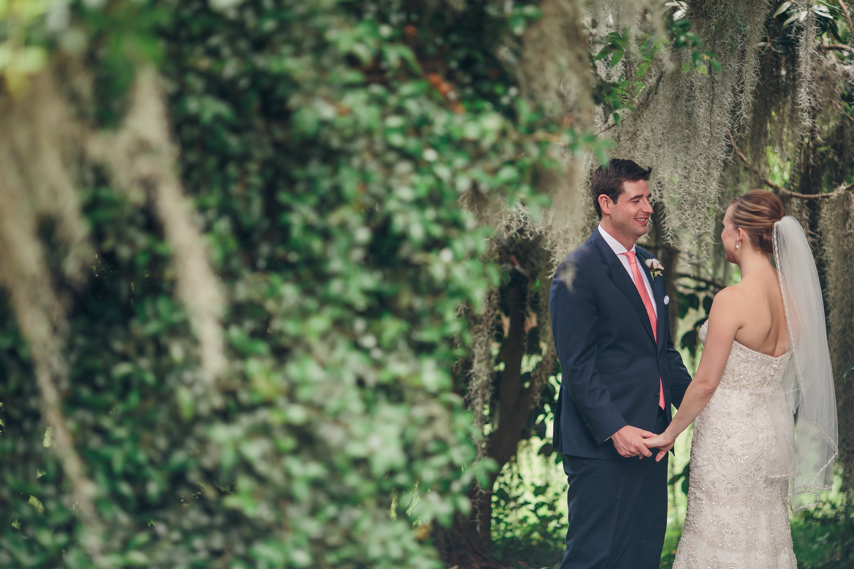 Rustic Romantic Navy and Blush Wedding via TheELD.com