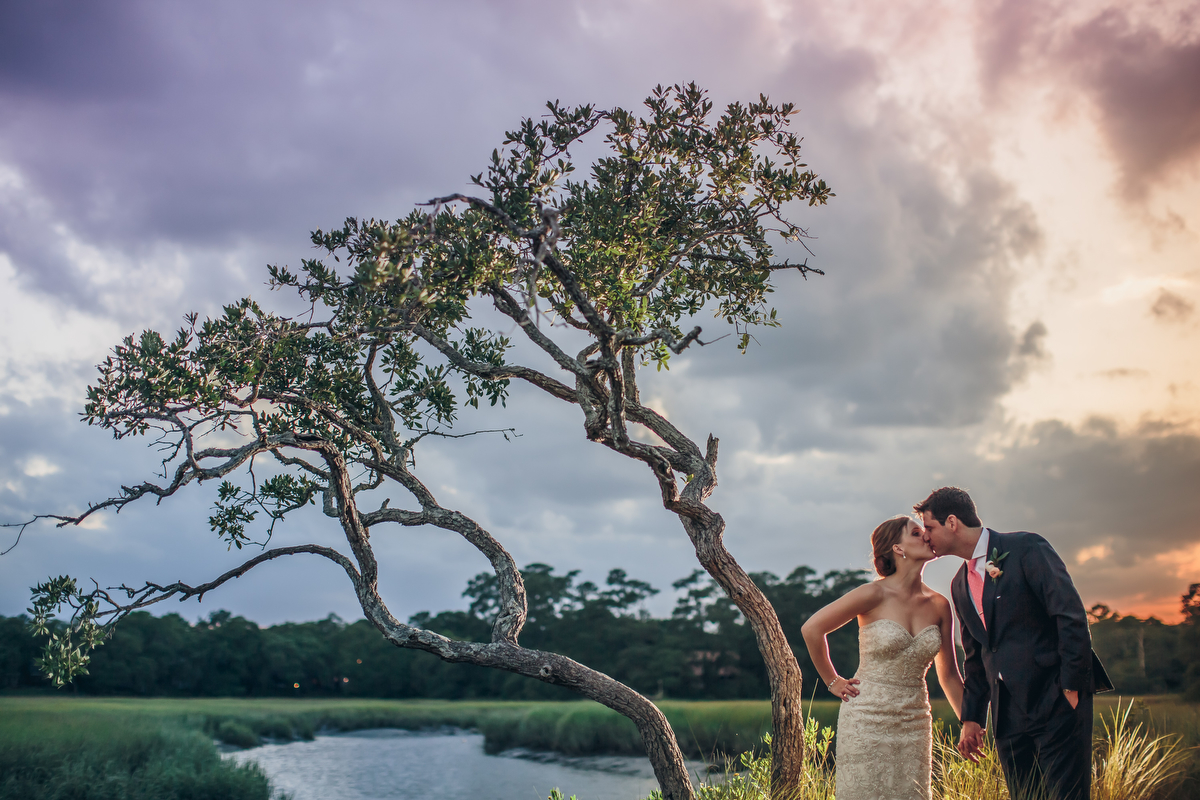 Rustic Romantic Navy and Blush Wedding via TheELD.com