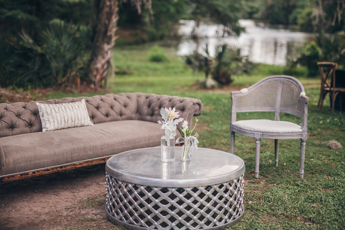 Rustic Romantic Navy and Blush Wedding via TheELD.com