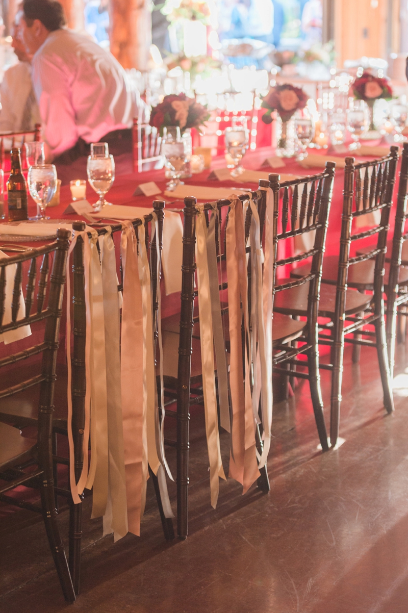 A Blush and Red Colorado Wedding via TheELD.com